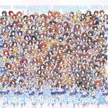 Rule 34 | absolutely everyone, anastasia (idolmaster), anniversary, everyone, futaba anzu, hayasaka mirei, highres, hojo karen, honda mio, hoshi syoko, ichinose shiki, idolmaster, idolmaster cinderella girls, idolmaster cinderella girls starlight stage, igarashi kyoko, jougasaki mika, jougasaki rika, kamiya nao, koshimizu sachiko, maekawa miku, mimura kanako, moroboshi kirari, nitta minami, ohtsuki yui, oriotohime, sagisawa fumika, sakurai momoka, shibuya rin, shimamura uzuki, shirasaka koume, standing, starry sky bright (idolmaster), tachibana arisu, tada riina, takagaki kaede