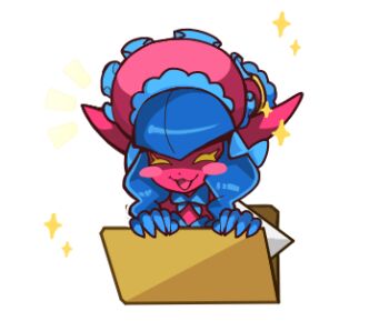 blue_hair dclaret digimon digimon_(creature) hat horns lamia lamiamon long_hair monster_girl ribbon transparent_background