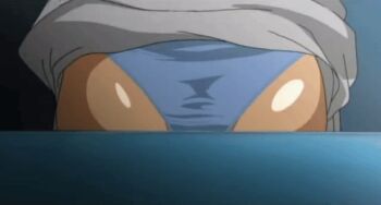 Rule 34 | 00s, 2002, animated, animated gif, ass, blue panties, doctor, lab coat, legs apart, lowres, panties, researcher (the urotsuki), sitting, sitting on table, tagme, underwear, urotsukidouji