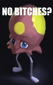 black_background blue_eyes caption commentary english_text full_body highres likey looking_at_viewer meme nintendo no_humans pokemon pokemon_(creature) pokemon_focus solo standing toedscool