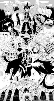 4girls 6+boys aged_down amidamaru armor asakura_yoh aura bare_shoulders bason battle blood brother_and_sister cape chinese_clothes corpse evil_grin evil_smile facial_hair father_and_son fighting forest ghost goldva grin hairband headphones highres holding holding_sword holding_weapon katana kyouyama_anna long_hair looking_at_viewer looking_to_the_side mask monochrome multiple_boys multiple_girls muscular mustache nature night official_art panda polearm ponytail possessed possession samurai sequential serious shaman_king sharp_teeth siblings silva_(shaman_king) sky smile spiked_hair standing stuffed_animal stuffed_toy sweat sword tamamura_tamao tao_jun tao_ren tao_yuan tattoo teeth translation_request tree usui_horokeu very_long_hair violence weapon