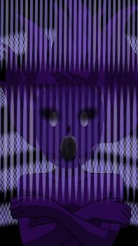 1girl armpit_crease breasts brown_eyes brown_hair collarbone completely_nude covering_breasts covering_privates crossed_arms curled_fingers digimon digimon_frontier energy eyelashes f20000 facing_viewer female_focus floating_hair henshin highres long_hair matching_hair/eyes neck nude original out-of-frame_censoring purple_theme sidelocks small_breasts spirit_evolution topless_frame upper_body wavy_hair