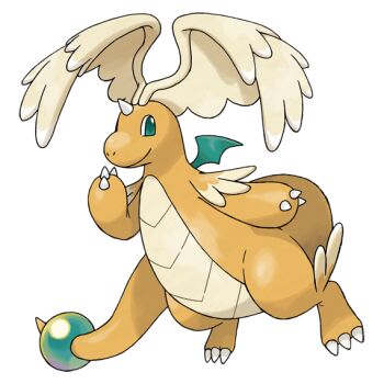 aqua_eyes claws closed_mouth colored_skin dragon dragonite feathered_wings flying gen_1_pokemon head_wings horns leg_wings mega_dragonite mega_pokemon nintendo no_humans official_art orange_skin pokemon pokemon_(creature) pokemon_focus second-party_source single_horn smile tail transparent_background very_long_tail wings