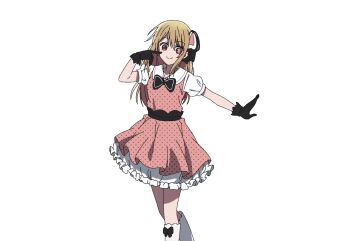 3girls animated animated_gif apron apron_lift aqua_eyes arima_kana ascot ascot_between_breasts b-komachi_(new) black_bow black_gloves black_horns black_ribbon black_shoes blonde_hair bob_cut boots bow breasts closed_eyes clothes_lift demon_horns detached_sleeves dot_nose dress elbow_gloves fake_horns female_focus gloves hair_bow hat hat_ribbon horns hoshino_ruby inverted_bob knee_up kneehighs legs long_glove long_hair looking_at_viewer mem-cho miniskirt multiple_girls one_leg_raised open_mouth orange_bow orange_sleeves oshi_no_ko pink_dress pink_hair pink_skirt polka_dot polka_dot_dress polka_dot_skirt pop_in_2 puffy_detached_sleeves puffy_short_sleeves puffy_sleeves red_eyes red_gloves red_hair red_shorts ribbon shoes short_hair short_sleeves shorts sidelocks simple_background skirt small_breasts smile socks star-shaped_pupils star_(symbol) star_in_eye symbol-shaped_pupils symbol_in_eye thighhighs thighs white_apron white_background white_boots white_dress white_hat white_skirt white_thighhighs yellow_ascot yellow_bow yellow_ribbon zettai_ryouiki
