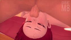 1boy 1girl 3d after_fellatio animated artist_name bakugou_katsuki blush boku_no_hero_academia breasts brown_eyes brown_hair collarbone cum cum_in_mouth deepthroat fellatio gagging greatm8 hetero irrumatio lying mandalay_(boku_no_hero_academia) medium_penis nude on_back oral orgasm penis pubic_hair reverse_fellatio short_hair small_breasts sound straddling_fellatio testicles uncensored video