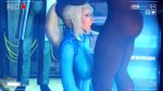 1girl 2boys 3d animated artist_name blonde_hair bodysuit boots bouncing_breasts breasts camera cheek_bulge clothed_female_nude_male coat computer cosplay cum cum_in_mouth cum_in_throat dark-skinned_male dark_skin deepthroat ejaculation erection fellatio grabbing_another's_hair green_eyes head_grab head_out_of_frame hetero holding_another's_hair indoors interracial irrumatio kneeling lab_coat laboratory large_breasts long_hair long_sleeves lordaardvark makeup mascara masturbation metroid mole mole_under_mouth multiple_boys multiple_views nintendo nude oral pants penis penis_on_face phazon recording rubbing runny_makeup samus_aran skin_tight solo_focus sound source_filmmaker_(medium) talking tears testicles throat_bulge uncensored veins veiny_penis video viewfinder voyeurism white_coat x-ray zero_suit