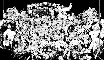 6+boys 6+girls absolutely_everyone akali akali_(legacy) alistar_(league_of_legends) amumu anivia annie_(league_of_legends) annotated ashe_(league_of_legends) blitzcrank brand_(league_of_legends) caitlyn_(league_of_legends) cassiopeia_(league_of_legends) cho&#039;gath corki dr._mundo ear_protection evelynn_(league_of_legends) evelynn_(old) everyone ezreal fiddlesticks forehead_protector galio gangplank_(league_of_legends) garen_(league_of_legends) gragas greyscale heimerdinger highres irelia janna_(league_of_legends) jarvan_iv_(league_of_legends) jax_(league_of_legends) karma_(league_of_legends) karthus kassadin katarina_(league_of_legends) kayle_(league_of_legends) kennen kog&#039;maw league_of_legends leblanc_(league_of_legends) leblanc_(legacy) lee_sin leona_(league_of_legends) lux_(league_of_legends) malphite malzahar maokai master_yi miss_fortune_(league_of_legends) monochrome mordekaiser morgana_(league_of_legends) multiple_boys multiple_girls nasus nidalee nipple_piercing nocturne_(league_of_legends) nunu_(league_of_legends) olaf olaf_(league_of_legends) orianna_(league_of_legends) pantheon_(league_of_legends) piercing poppy_(league_of_legends) rammus renekton rumble_(league_of_legends) ryze shen_(league_of_legends) singed sion_(league_of_legends) sivir sona_(league_of_legends) soraka_(league_of_legends) swain_(league_of_legends) taric teemo tristana_(league_of_legends) trundle tryndamere twisted_fate twitch twitch_(league_of_legends) udyr urgot vayne_(league_of_legends) veigar vladimir_(league_of_legends) warwick willump xin_zhao yordle yorick_(league_of_legends) zilean