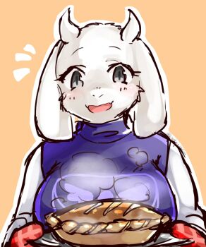 black_eyes furry highres kinokoningen open_mouth tagme toriel undertale utdr_(toby_fox)