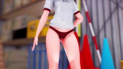 1girl 3d amv animated anus aqua_eyes ass ass_focus ass_shake asteriskmmd asymmetrical_hair audible_music blue_eyes blue_hair bouncing_ass bouncing_breasts breasts buruma cleft_of_venus completely_nude dancing female_focus gen_1_pokemon gym_uniform hentai_music_video highres inner_boob loli looking_at_viewer mikumikudance_(medium) misty_(pokemon) multiple_girls music music_video name_tag navel nintendo nipples nude orange_hair original pelvic_curtain pokemon pokemon_rgby ponytail pussy red_buruma shirt short_hair side_ponytail small_breasts sound standing stomach thighs underwear video white_shirt