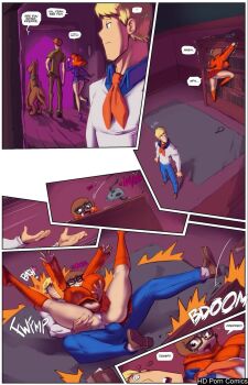 animated chubby_body dialogue_box fred_jones fred_perry girthy_penis panties pantyshot penis scooby-doo_(series) tagme underwear velma_dinkley video white_panties