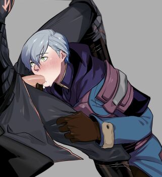 ashe_ubert cum cum_in_mouth fellatio fire_emblem fire_emblem:_three_houses highres kukumomo male_byleth_(fire_emblem) nintendo oral penis source_request tagme yaoi