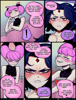 dc_comics highres portal_object portal_sex teen_titans teen_titans_(beast_boy) teen_titans_(jinx) teen_titans_(raven)