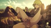 1boy 1girl 2020 :o alternate_breast_size_(larger) anal animated anus artist_logo audible_speech black_dress bouncing_breasts breasts clothed_female_nude_male clothed_sex covered_erect_nipples cum cum_in_ass cum_in_pussy cum_on_ass cum_on_body cumdrip dildo disembodied_penis double_penetration dress erection glowing green_eyes green_hair group_sex hetero high_heels logo looking_at_viewer medium_breasts medium_hair mmf_threesome multiple_boys nekololisama nipples no_panties nude one-punch_man outdoors penis pussy sex sex_toy shoes solo_focus sound spread_legs sunset tatsumaki telekinesis threesome uncensored vaginal video