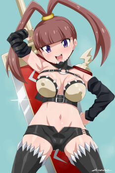 amano_nene_(digimon_xros_wars) chicago-x cosplay digimon digimon_xros_wars highres looking_at_viewer mervamon mervamon_(cosplay) smile solo