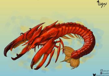 claws ebirah giant giant_monster godzilla_(series) godzilla_vs._the_sea_monster kaiju legendary_pictures lobster monsterverse sea_monster toho warner_bros. yellow_eyes