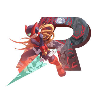 1girl 4boys closed_eyes cyber_elf_(mega_man) dr._weil_(mega_man) energy_sword evil_grin evil_smile fighting_stance grin hidden_phantom_(mega_man) holding holding_sword holding_weapon looking_at_viewer may_(nicoseiga_32709921) mega_man_(series) mega_man_zero_(series) mega_man_zero_3 multiple_boys official_style old old_man omega_(mega_man) open_mouth sharp_teeth simple_background single_letter smile standing sword teeth weapon white_background z_saber