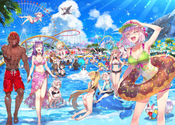 6+boys 6+girls achilles_(fate) ahoge alternate_costume arjuna_(fate) arjuna_alter_(fate) artoria_pendragon_(fate) artoria_pendragon_(lancer)_(fate) artoria_pendragon_(swimsuit_archer)_(fate) asclepius_(fate) ashwatthama_(fate) ass astolfo_(fate) atalanta_(fate) ball beachball bikini blonde_hair braid breasts brown_hair character_request charles-henri_sanson_(fate) chevalier_d&#039;eon_(fate) cleavage competition_swimsuit cu_chulainn_(fate) cu_chulainn_(fate/prototype) cu_chulainn_(lancer)_(fate) dark-skinned_female dark-skinned_male dark_skin donut_innertube elizabeth_bathory_(fate) elizabeth_bathory_(fate/extra) fate/grand_order fate_(series) ferris_wheel floating florence_nightingale_(fate) folded_ponytail fou frilled_bikini frills fujimaru_ritsuka_(female) ganesha_(fate) gawain_(fate) gilgamesh_(fate) highres hijikata_toshizou_(fate) hildr_(fate) hippogriff_(fate) innertube jack_the_ripper_(fate/apocrypha) james_moriarty_(archer)_(fate) jeanne_d&#039;arc_(fate) jeanne_d&#039;arc_(ruler)_(fate) jeanne_d&#039;arc_(swimsuit_archer)_(second_ascension)_(fate) jeanne_d&#039;arc_alter_(fate) jeanne_d&#039;arc_alter_(swimsuit_berserker)_(fate) jeanne_d&#039;arc_alter_santa_lily_(fate) jinako_carigiri kama_(comiket_96)_(fate) kama_(fate) kama_(young)_(fate) karna_(fate) kibasen kingprotea_(fate) kiyohime_(fate) kiyohime_(swimsuit_lancer)_(first_ascension)_(fate) light_purple_hair mash_kyrielight matou_sakura medb_(fate) medb_(swimsuit_saber)_(fate) medb_(swimsuit_saber)_(second_ascension)_(fate) minamoto_no_raikou_(fate) mordred_(fate) mordred_(fate/apocrypha) mordred_(swimsuit_rider)_(fate) multiple_boys multiple_girls murasaki_shikibu_(fate) nagao_kagetora_(fate) nero_claudius_(fate) nero_claudius_(swimsuit_caster)_(fate) nitocris_(fate) nitocris_(fate/grand_order) nitocris_(swimsuit_assassin)_(fate) nitocris_(swimsuit_assassin)_(first_ascension)_(fate) one-piece_swimsuit open_mouth ortlinde_(fate) osakabehime_(fate) ozymandias_(fate) paracelsus_von_hohenheim_(fate) park parvati_(fate) paul_bunyan_(fate) pink_hair purple_hair redrop roller_coaster sakata_kintoki_(fate) sarong scathach_(fate) scathach_(fate/grand_order) scathach_(swimsuit_assassin)_(fate) scheherazade_(fate) shorts sigurd_(fate) swim_ring swimsuit tagme tamamo_(fate) tamamo_cat_(fate) thrud_(fate) ushiwakamaru_(fate) ushiwakamaru_(fate/grand_order) ushiwakamaru_(swimsuit_assassin)_(fate) ushiwakamaru_(swimsuit_assassin)_(first_ascension)_(fate) valkyrie_(fate) water white_hair white_horse