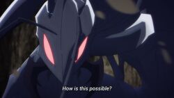 animated anime_screenshot ant battle beru_(solo_leveling) bug destruction insect monster short_hair solo_leveling sound sung_jin-woo tagme video