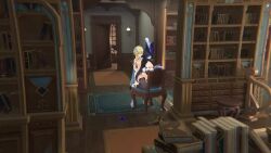 1futa 1girl 3d anal animated artist_name ass black_hair blonde_hair blue_hair blush breasts bridal_gauntlets clorinde_(genshin_impact) closed_eyes clothed_female_nude_futa cum cum_in_ass cum_overflow dominant_futanari ejaculation erection flower flower_on_head futa_with_female futanari genshin_impact gloves hair_flower hair_ornament hat horizontalslope lumine_(genshin_impact) lyusfyuring moaning multicolored_hair nipples no_bra no_panties opennsfwsp pussy pussy_juice scarf sex sex_from_behind sex_on_chair shoes small_breasts sound tagme testicles thighhighs thighs two-tone_hair uncensored video waist_grab white_gloves