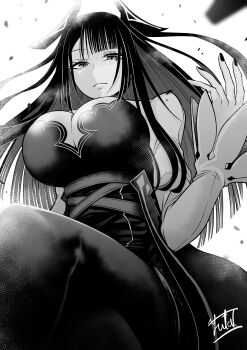 1girl breasts large_breasts long_hair nue_(nue_no_onmyouji) nue_no_onmyouji solo