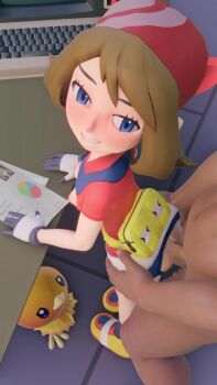 1boy 1girl 3d age_difference anal animated ass bandana bike_shorts black_shoes black_socks blue_eyes blue_shirt blue_shorts blush breasts brown_hair excited eyelashes flat_ass from_above from_side full_body gen_3_pokemon gloves grin hetero indoors leaning_forward loli lolpantsu looking_afar looking_at_viewer looking_to_the_side looking_up looping_animation may_(pokemon) medium_hair multicolored_shoes naughty_face nintendo nipples open_clothes open_mouth open_shirt parted_lips pokemon pokemon_(creature) pokemon_rse red_bandana red_shirt red_shoes sex sex_from_behind shirt shoes shorts size_difference small_breasts smile socks standing tagme torchic torn_clothes torn_shorts turning_head two-tone_gloves two-tone_shirt uncensored video white_gloves yellow_shoes