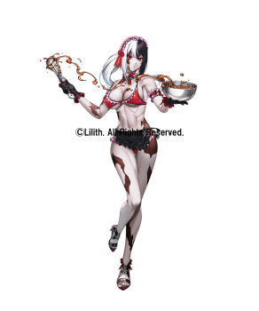 1girl breasts chocolate large_breasts lilith-soft solo taimanin_(series) taimanin_rpgx