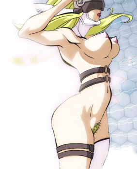 Rule 34 | 10s, 1girl, angewomon, breasts, digimon, digimon adventure tri., killermiaw, nude, pubic hair