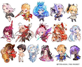 3boys 6+girls ahoge animal_ear_fluff animal_ears armor armored_boots artoria_pendragon_(fate) bandaged_neck bandages bikini bird black_bikini black_boots black_bow black_bowtie black_coat black_dress black_gloves black_hair black_hairband black_hat black_leggings black_leotard black_pantyhose black_shawl black_thighhighs black_wings blonde_hair blue_cape blue_eyes blue_fire blue_flower blue_hair blush_stickers boots bow bowtie bracelet breastplate britomart_(fate) britomart_(final_ascension)_(fate) c.i.e.l_(fate) caliburn_(fate) cannon cape carmilla_(fate) carmilla_(swimsuit_rider)_(third_ascension)_(fate) chain chibi chibi_only ciel_(tsukihime) closed_eyes closed_mouth clothing_cutout coat commentary_request company_name copyright_name copyright_notice crown curtained_hair dark-skinned_female dark_skin dog_ears double_bun dragon_girl dragon_wings dress dual_wielding ea_(fate) earrings eyewear_on_head facial_mark fate/grand_order fate_(series) faulds fire flower forehead_mark frilled_thigh_strap gae_bolg_(fate) galatea_(fate) gareth_(fate) gareth_(third_ascension)_(fate) gauntlets gilgamesh_(fate) gloves gold_armor gold_earrings gold_hairband gradient_hair green_eyes green_fire grey_hair gun hair_between_eyes hair_bow hair_bun hair_flower hair_intakes hair_ornament hair_ribbon hair_slicked_back hairband hairclip hand_on_own_hip handgun hassan_of_serenity_(fate) hat heattech_leotard high_ponytail highres holding holding_cannon holding_gun holding_polearm holding_sword holding_weapon japanese_clothes jewelry karaginu_mo katana kimono kyokutei_bakin_(fate) kyokutei_bakin_(third_ascension)_(fate) leaf_earrings leggings leotard long_hair long_sleeves looking_ahead looking_at_animal looking_at_viewer looking_to_the_side low_wings lying melusine_(fate) melusine_(swimsuit_ruler)_(fate) melusine_(swimsuit_ruler)_(first_ascension)_(fate) miyamoto_musashi_(fate) miyamoto_musashi_(third_ascension)_(fate) multicolored_hair multiple_boys multiple_girls napoleon_bonaparte_(fate) official_art okita_souji_(fate) okita_souji_alter_(fate) okita_souji_alter_(second_ascension)_(fate) okobo on_side ono_no_komachi_(fate) ono_no_komachi_(second_ascension)_(fate) open_mouth orange_eyes orange_hair pants pantyhose parted_hair parted_lips pauldrons pink_bikini pink_fire pink_hair platform_sandals pointy_ears polearm ponytail purple_eyes purple_hair purple_kimono red_dress red_eyes rengoku_(sword)_(fate) ribbon round_eyewear saber_lily saber_lily_(third_ascension) sakuramochi1003 sandals scathach_(fate) scathach_(fate/grand_order) scathach_(swimsuit_assassin)_(fate) see-through_clothes see-through_shawl shawl shizuki_soujuurou short_hair shoulder_armor simple_background sitting skirt sleeveless sleeveless_dress smile socks standing star_ciel_(fate) streaked_hair sunglasses swimsuit sword tabi tassel tassel_hair_ornament teeth thigh_boots thigh_strap thighhighs topless_male tricorne turtleneck underboob_cutout unsheathed upper_teeth_only waist_cape weapon white_background white_bikini white_dress white_gloves white_hair white_kimono white_leotard white_pants white_ribbon white_socks wide_sleeves wings yellow_eyes