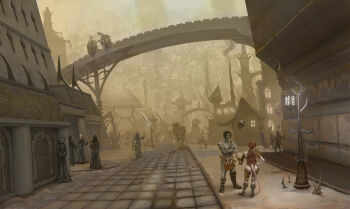 6+boys 6+girls annah annah-of-the-shadows annah_of_the_shadows axe bald beholder belt black_hair boots bracer bridge city crossed_arms dagger elbow_pads fantasy floating_skull gloves halberd hand_on_own_hip helmet highres hip_focus knife lamppost md5_mismatch mind_flayer mindflayer morte mortuary multiple_boys multiple_girls nameless_one planescape:_torment polearm red_hair resized resolution_mismatch robe samize scar scenery shoulder_pads sigil skeleton smoke source_smaller spikes tail tattoo upscaled weapon