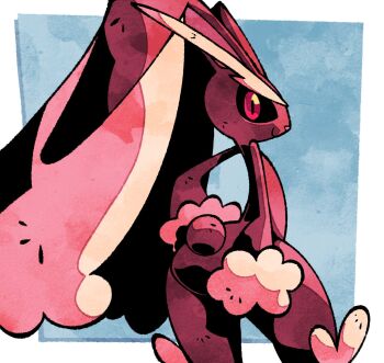 1girl arched_back ass ass_focus black_sclera brown_fur cloud cloudy_sky colored_sclera curvy field flat_chest fluff fur furry furry_female gen_4_pokemon hand_on_own_hip highres long_ears looking_at_viewer looking_back lopunny nintendo pink_eyes pokemon pokemon_(creature) puffy_sleeves rabbit rabbit_ears rabbit_girl rabbit_tail shortstack sky smile snoozingwell spotlight tail very_long_ears