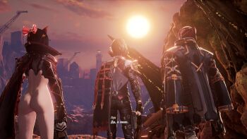 1girl ass bottomless code_vein fantasy highres nude tagme