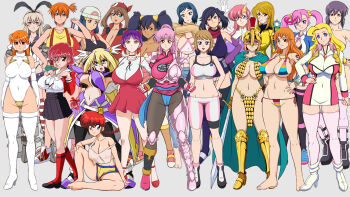 6+girls ake_no_hoshi_no_elise armor asymmetrical_hair ayame_(gundam_build_divers) bandana barefoot baseball_cap battle_spirits beanie bike_shorts bikini bikini_armor black_hair black_skirt blonde_hair blue_eyes blue_hair blush boots braid breasts brown_eyes brown_hair cleavage cosplay covered_navel crossover dark-skinned_female dark_skin dawn_(pokemon) digimon digimon_universe:_appli_monsters dragon_quest dragon_quest_dai_no_daibouken dress elbow_gloves eris_the_morning_star everyone feet freckles full_body gegege_no_kitarou gegege_no_kitarou_6 genderswap genderswap_(mtf) ghost_in_the_shell gladiator glamour_works glasses gloves green_hair gundam gundam_build_divers gundam_build_fighters gundam_build_fighters_try gundam_seed gundam_seed_destiny gym_leader hair_ornament hand_on_own_hip hands_on_own_hips hat helmet high_heels highleg highleg_leotard highres hoshino_fumina huge_breasts iori_rinko iris_(pokemon) kantai_collection karan_eri knee_boots kusanagi_motoko large_breasts lento lento_(glamour_works) leotard lina_inverse long_hair looking_at_viewer maam magic_knight_rayearth may_(pokemon) medium_breasts meer_campbell midriff misty_(pokemon) mori_yuki multiple_crossover multiple_girls nami_(one_piece) navel nekomusume nekomusume_(gegege_no_kitarou_6) nintendo no_shoes okashira one_piece one_piece_film:_z open_mouth orange_hair pantyhose pink_hair pleated_skirt poke_ball pokemon pokemon_(anime) pokemon_(classic_anime) pokemon_bw_(anime) pokemon_dppt_(anime) pokemon_rse_(anime) ponytail purple_hair rainbow_bikini ranma-chan ranma_1/2 rebecca_(one_piece) red_eyes red_footwear red_hair saikyou_ginga_ultimate_zero_~battle_spirits~ saotome_ranma serio_(to_heart) shimakaze_(kancolle) shindou_hikaru shirt shoes short_hair side_ponytail simple_background single_braid sitting skirt slayers smile sports_bra standing straight-on suspenders swan_white swimsuit tank_top thick_thighs thigh_boots thighhighs thighs to_heart to_heart_(series) twintails uchuu_senkan_yamato uchuu_senkan_yamato_2199 underboob underwear white_footwear white_leotard yuusha_ou_gaogaigar yuusha_series