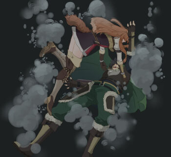 Rule 34 | 1boy, 1girl, animal ear fluff, animal ears, armor, armored boots, belt, black background, black belt, black dress, black hair, black shirt, blunt ends, boots, breastplate, brown armor, brown belt, brown boots, brown gloves, brown hair, brown shirt, cloak, closed mouth, commentary, cropped shirt, dress, elbow gloves, english commentary, fingerless gloves, full body, fur-trimmed armor, fur-trimmed boots, fur-trimmed gloves, fur trim, gloves, green cloak, green pants, grey armor, highres, iwatani naofumi, layered dress, layered shirt, leather armor, long hair, long sleeves, looking at another, messy hair, metal arm cuffs, metal wrist cuffs, needypainter, open mouth, pants, pinstripe dress, pinstripe pattern, raccoon ears, raccoon girl, raccoon tail, raphtalia, red dress, rescue, shirt, short dress, short hair, short sleeves, sleeveless, sleeveless dress, smile, straight hair, submerged, tail, tassets, tate no yuusha no nariagari, teeth, thigh boots, thighhighs, two-tone dress, white dress, zettai ryouiki