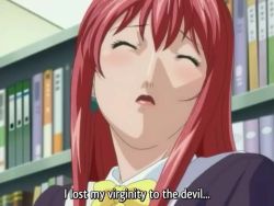 1boy 1girl anal animated ass bible_black bible_black_only blush bouncing_breasts bra bra_pull breasts closed_eyes clothed_male_nude_female clothes_pull cum cum_in_mouth cum_on_body cum_on_breasts cum_on_upper_body ear_piercing english_text fellatio garter_belt garter_straps gokkun grabbing_another&#039;s_breast grabbing_from_behind grabbing_own_breast groping hand_on_another&#039;s_head hetero irrumatio large_breasts licking_lips long_hair lowres masturbation moaning naughty_face nipple_stimulation nipple_tweak nude office open_fly open_mouth oral penis piercing pussy pussy_juice red_hair public_restroom sex smile sound subtitled takashiro_hiroko tongue tongue_out underwear vaginal video