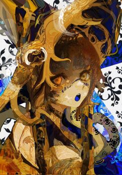 1girl :o blue_tongue colored_tongue commentary english_commentary hat highres kevin_adi looking_at_viewer original solo white_background wizard_hat yellow_eyes