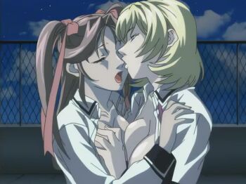 00s 1futa 1girl 2005 2girls american animated anus arm_support ass bible_black bible_black_new_testament blonde_hair blue_eyes blush bouncing_breasts bow bowtie breasts brown_hair clitoral_stimulation clitoris closed_eyes clothes_lift cowgirl_position cunnilingus doggystyle english_text fellatio female_focus fingering french_kiss futa_with_female futanari girl_on_top grabbing_another&#039;s_breast groping hair_ribbon hands_on_another&#039;s_head hug huge_ass jody_crowley kiss large_breasts large_penis legs_apart licking long_hair lying masturbation mind_control missionary moaning multiple_girls night nipple_stimulation_through_clothes nipples no_testicles nude on_back open_clothes open_shirt oral orgasm panties panty_pull penis penis_growth pubic_hair pussy pussy_juice pussy_juice_drip ribbon school_uniform sex sex_from_behind shin_bible_black shiny_skin shirt short_hair sitting skirt skirt_lift sky smile solo_focus sound stomach_tattoo straddling sweat tagme talking tan tanline tattoo thighhighs tongue tongue_out toudou_yuki twintails two_side_up uncensored underwear upright_straddle vaginal veins veiny_penis video yuri