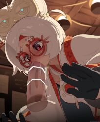 1boy 1girl animated artist_name bar_censor black_gloves breasts censored cheek_bulge coat deepthroat eyebrows eyelashes eyeshadow fellatio from_below from_side gloves hair_bun half-closed_eyes half_gloves heart heart-shaped_pupils hetero highres indoors large_breasts large_penis long_sleeves looking_afar looking_at_penis looking_down looping_animation makeup mizumizuni multicolored_coat naughty_face nintendo open_clothes open_coat open_mouth oral penis penis_on_face purah red-framed_eyewear red_coat red_eyes red_eyeshadow red_shirt round_eyewear saliva shirt short_hair sleeveless sleeveless_shirt solo_focus sound sweat symbol-shaped_pupils tagme the_legend_of_zelda the_legend_of_zelda:_tears_of_the_kingdom third-party_edit throat_bulge two-tone_coat two-tone_shirt upper_body veins veiny_penis video white_coat white_hair white_shirt x-ray