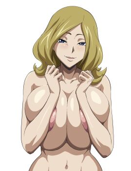 1girl breasts code_geass highres huge_breasts iwao178 long_hair milly_ashford solo