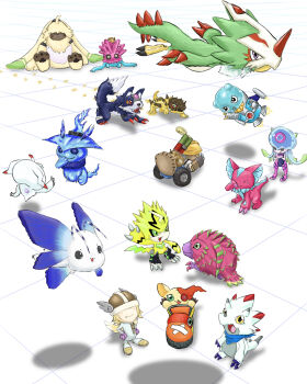 Rule 34 | absurdres, angoramon, claws, digimon, digimon (creature), elizamon, espimon, gammamon, ghostmon, highres, jellyfish girl, jellymon, junkmon, loogamon, luxmon, monster girl, morphomon, pomumon, pteromon, pulsemon, sangomon, scarf, showmon, sunarizamon, tentacle hair, tentacles, ukkomon