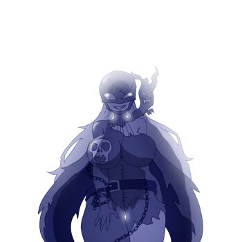 Rule 34 | 1girl, absurdres, digimon, digimon (creature), gerusyu, highres, ladydevimon, simple background, white background