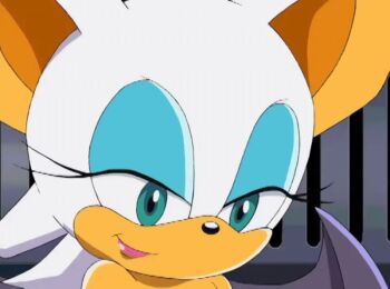 00s 1girl 2003 abandoned abandoned_building animal_ears animal_nose animated animated_gif anime_screenshot armor bare_shoulders bat_(animal) bat_ears bat_girl bat_wings blue_eyeshadow breastplate breasts chaos_emerald cleavage elbow_gloves eyeliner eyeshadow furry furry_female gloves large_breasts large_ears lipstick makeup rouge_the_bat sega short_hair solo sonic_(series) sonic_x tagme tan white_fur white_gloves wings