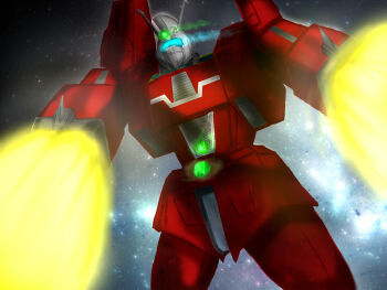 densetsu_kyojin_ideon highres ideon mecha robot space star_(symbol) tagme