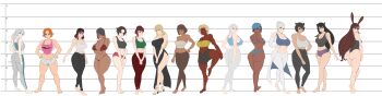 absurdres amber_(rwby) an_ren animal_ears black_hair blake_belladonna blonde_hair cat_ears ciel_soleil dark-skinned_female dark_skin grey_eyes highres kali_belladonna mature_female may_zedong nora_valkyrie orange_hair rabbit_ears red_hair ruby_rose rwby smiling_samurai summer_rose velvet_scarlatina weiss_schnee white_hair willow_schnee winter_schnee
