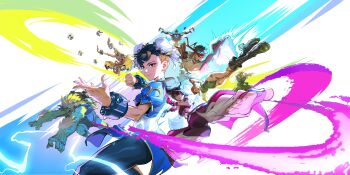 Rule 34 | absurdres, artist request, bastion (overwatch), black boots, black hair, blanka, blanka (cosplay), boots, brown hair, cammy white, cammy white (cosplay), capcom, chun-li, chun-li (cosplay), colored skin, cosplay, dhalsim, dhalsim (cosplay), double bun, feet, fighting stance, green leotard, green skin, grin, hair bun, han juri, han juri (cosplay), hanzo (overwatch), highres, juno (overwatch), kicking, kiriko (overwatch), leotard, m. bison, m. bison (cosplay), official art, sigma (overwatch), simple background, smile, soles, street fighter, toes, widowmaker (overwatch), zenyatta (overwatch)