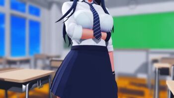 1boy 1girl 3d alternate_costume anal animated anus ass blue_eyes blue_hair blush bouncing_breasts breasts breasts_out censored classroom close-up cum cum_in_mouth cum_in_pussy deepthroat doggystyle ejaculation fellatio female_ejaculation flustered french_kiss gokkun half-closed_eyes hand_on_another&#039;s_face heavy_breathing highres in_heat kaotaro12 kiss large_breasts large_penis leg_lift leg_up long_hair looking_at_viewer moaning nipples open_mouth oral orgasm penis pov pussy saori_(blue_archive) school_uniform sensei_(blue_archive) sex sex_from_behind skirt tagme tongue tongue_out video