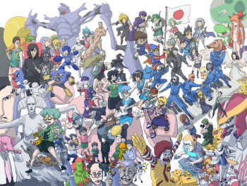 00s 1980s_(style) 1990s_(style) 6+boys 6+girls air_(visual_novel) air_man alice_margatroid android angry_german_kid annotated annotation_request aquarion_(series) arm_cannon bartz_klauser billy_herrington blanka blonde_hair blood bokurano bubble_man capcom carrot cecil_harvey character_request chunsoft cleaver cloud_strife clown computer_keyboard computer_mouse cosmic_&amp;_funny_(idolmaster) crash_man crossover daromeon dragon_quest dragon_quest_i dragon_quest_ii dragon_quest_iii dragon_quest_iv dragon_quest_v enix epic everyone facepaint final_fantasy final_fantasy_iv final_fantasy_tactics final_fantasy_v final_fantasy_vi final_fantasy_vii final_fantasy_vii:_advent_children flag flash_man futami_ami futari_no_mojipittan gen_1_pokemon glasses guitar hashitsuki_nata hatsune_miku headphones heat_man hero_(dq1) hero_(dq4) hero_(dq5) higurashi_no_naku_koro_ni horns horse_mask ibuki_suika idolmaster idolmaster_(classic) idolmaster_1 insector_haga instrument izumi_konata japanese_flag kagamine_len kagamine_rin kaito_(vocaloid) kamio_misuzu keyboard_(instrument) lucky_star madlax madlax_(character) making-of_available mario_(series) mask mcdonald&#039;s mega_man_(classic) mega_man_(series) mega_man_2 meiko_(vocaloid) meme metal_man michael_jackson mojipittan multiple_boys multiple_girls nagato_yuki nata_(tool) neta niconico nintendo okkusenman oldschool omoide_wa_okkusenman! onion_knight panties pikachu pokemon pokemon_(creature) prince_of_lorasia quick_man real_life reisen_udongein_inaba retro_artstyle robot roll_(mega_man) ronald_mcdonald roto_(dq3) ryuuguu_rena satoxpika school_uniform serafuku slime_(dragon_quest) smooth_criminal sousei_no_aquarion square_enix staff street_fighter suzumiya_haruhi suzumiya_haruhi_no_yuuutsu sword tina_branford tissue_princess tomitake_jirou touhou ultra_series ultraman underwear vocaloid weapon werther&#039;s_original wood_man wotaken yabeno_hikomaro yagokoro_eirin yoshi yu-gi-oh! yu-gi-oh!_duel_monsters zearth