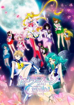 1990s_(style) 6+girls aino_minako aqua_choker aqua_hair aqua_outline aqua_sailor_collar aqua_skirt arm_behind_head arm_on_knee back_bow bad_id bad_twitter_id bare_legs bishoujo_senshi_sailor_moon bishoujo_senshi_sailor_moon_crystal black_boots black_eyes black_hair black_sailor_collar black_skirt blonde_hair blue_boots blue_bow blue_bowtie blue_choker blue_eyes blue_hair blue_outline blue_sailor_collar blue_skirt blunt_ends bob_cut boots bow bowtie brooch brown_hair bug butterfly chibi_usa child choker circlet clenched_hand closed_mouth commentary copyright_name covered_mouth derivative_work double_bun earrings elbow_gloves english_commentary everyone expressionless eyelashes faux_retro_artstyle floating_clothes floating_hair full_moon glaive_(polearm) gloves glowing gradient_bow green_boots green_hair green_outline green_sailor_collar green_skirt hair_bobbles hair_bow hair_bun hair_ornament hand_mirror hand_on_own_hip heart heart_brooch heart_choker heart_wand height_difference high_heel_boots high_heels high_ponytail highres hino_rei holding holding_mirror holding_polearm holding_staff holding_sword holding_wand holding_weapon honeymoonpetal insect jewelry kaiou_michiru kino_makoto knee_boots knee_up lace-up_boots leg_up leotard logo long_hair magical_girl meiou_setsuna mirror mizuno_ami moon mother_and_daughter multiple_girls night night_sky official_style one_eye_closed open_mouth orange_sailor_collar orange_skirt outdoors outline petals pillar pink_boots pink_bow pink_bowtie pink_butterfly pink_choker pink_hair pink_outline pink_sailor_collar pink_skirt polearm ponytail poster_(medium) poster_redraw purple_boots purple_bow purple_bowtie purple_outline purple_sailor_collar purple_skirt red_boots red_bow red_bowtie red_choker red_eyes red_outline red_sailor_collar red_skirt retro_artstyle sailor_chibi_moon sailor_collar sailor_jupiter sailor_mars sailor_mercury sailor_moon sailor_neptune sailor_pluto sailor_saturn sailor_senshi_uniform sailor_uranus sailor_venus see-through_clothes see-through_sleeves short_hair short_sleeves short_twintails silence_glaive sitting skirt sky sleeved_leotard smile sparkle staff standing stiletto_heels super_sailor_moon sword tareme ten&#039;ou_haruka tomoe_hotaru tsukino_usagi twintails two-tone_bow very_long_hair wand wavy_hair weapon white_bow white_gloves white_leotard wind yellow_bow yellow_bowtie yellow_choker yellow_outline