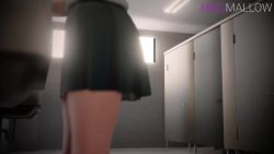 3d animated ass_shake black_hair boku_no_hero_academia breast_sucking cleft_of_venus cunnilingus dildo fingering french_kiss hand_on_another's_head jiro_kyoka kiss magmallow moaning multiple_girls oral public_indecency pussy public_restroom sex_toy sound stealth_sex toilet_stall video yaoyorozu_momo yuri