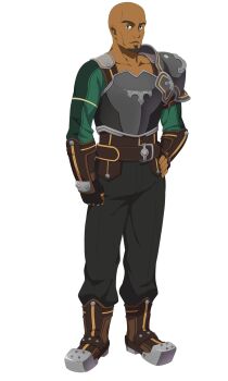 10s 1boy agil artist_request black_eyes highres looking_at_viewer official_art simple_background smile source_request sword_art_online sword_art_online:_hollow_realization tagme