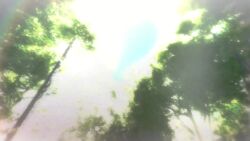 1boy 1girl animated arm_at_side blonde_hair blue_eyes blue_shorts blurry blurry_background breasts camisole close-up cowboy_shot denim denim_shorts english_text eyelashes faceless faceless_male hair_between_eyes hand_up hetero huge_breasts ioxat large_areolae large_nipples looking_at_another mesugaki multiple_views naughty_face navel nipples open_mouth oppai_loli original outdoors profile shorts smug standing subtitled tagme thick_eyebrows thick_thighs thighs tight_clothes twintails video white_camisole wide_hips